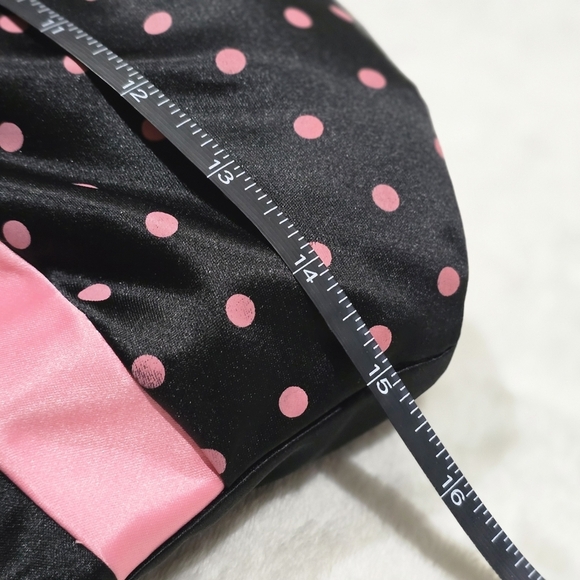 Jessica McClintock ✦ Strapless Bow Dress ✦ Polka Dot Sweetheart Tulle Cocktail S - Picture 13 of 17